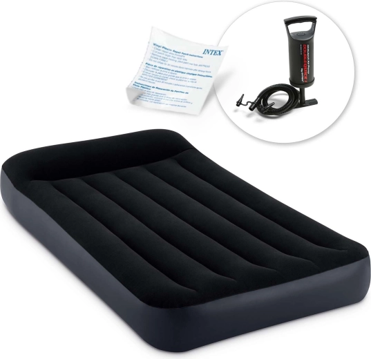 Intex Air Mattress with Manual Piston Pump 191 × 99 × 25 cm