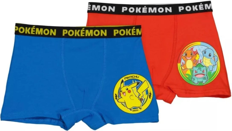 Pokémon boys' boxer shorts 2-pack – Size: 110