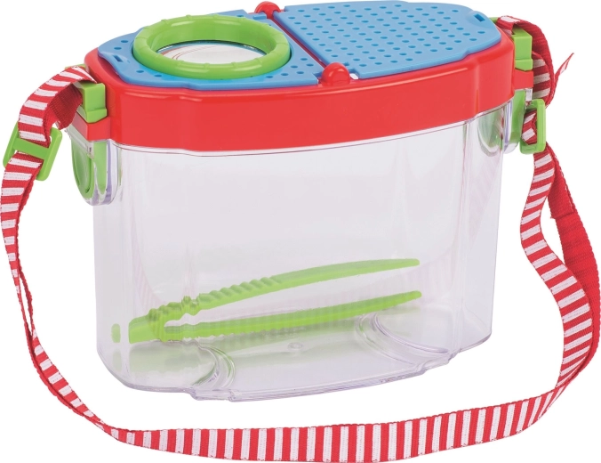 Children's observation jar with magnifier and tweezers Goki