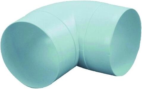 Round CKO elbow 90° for ducts 90/100 mm