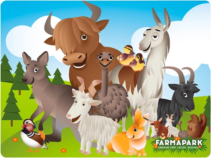 3D пощенски картички Farmapark 3