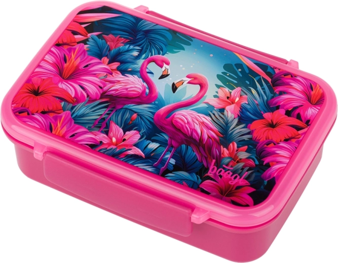 Кутия за храна Baagl с отделения Flamingo