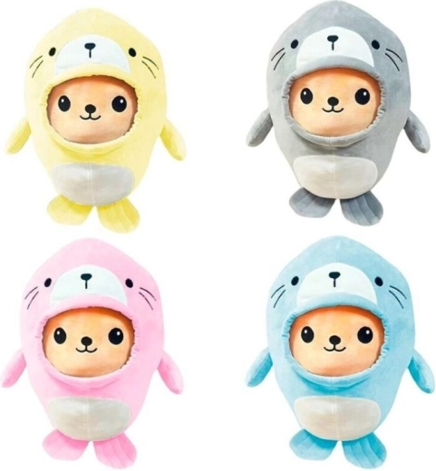 Plush animal in a seal costume - 1 piece