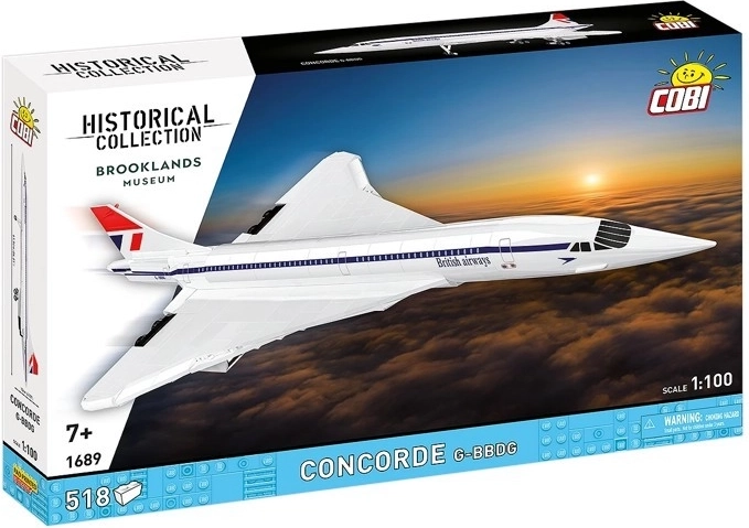 COBI Concorde G-BBDG Building Set (518 pieces)