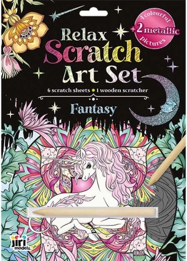 Relaxation Scratch Art Set Fantasy