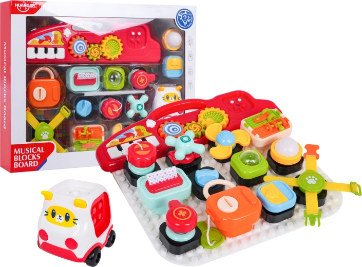 Multifunctional Interactive Activity Board with Accessories