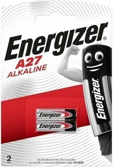 Energizer A27 alkaline battery 12 V, 2 pcs