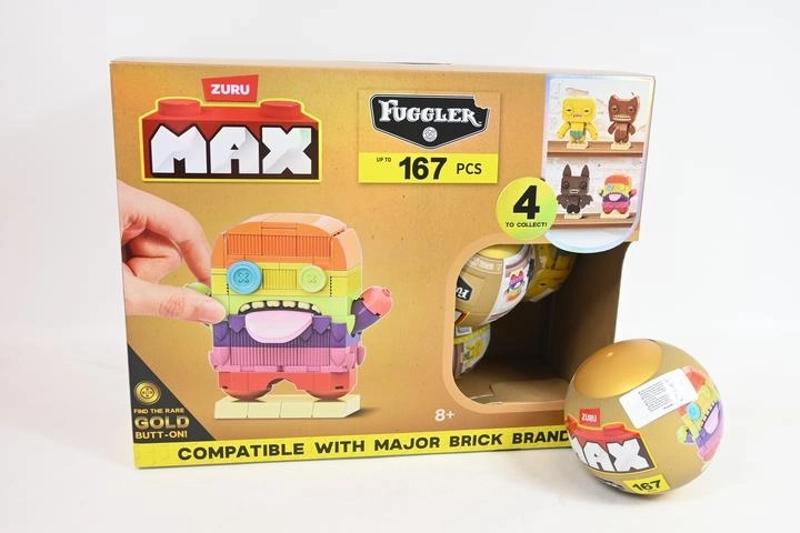 ZURU MAX-MAX Fuggler Building Set in a Ball