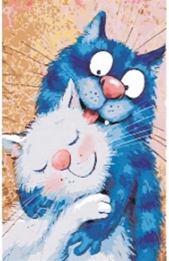 Norimpex Paint by Numbers Love Cats 40 × 50 cm
