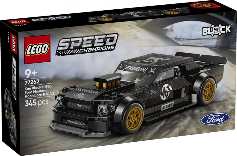 LEGO Speed Champions 1965 Ford Mustang Hoonicorn V1 на Кен Блок