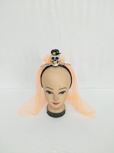 20 cm Skull Party Headband Sparkys