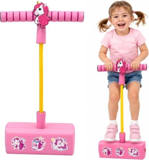 Woopie пянен pogo скачащ уред за деца – еднорог