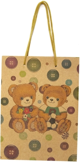 Gift bag with teddy bear motif 15 × 6 × 20 cm