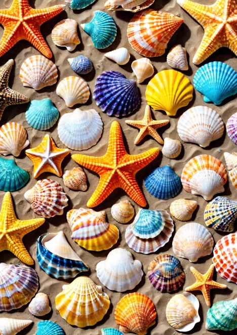 Enjoy Puzzle Treasures on the Beach 1000 Pieces