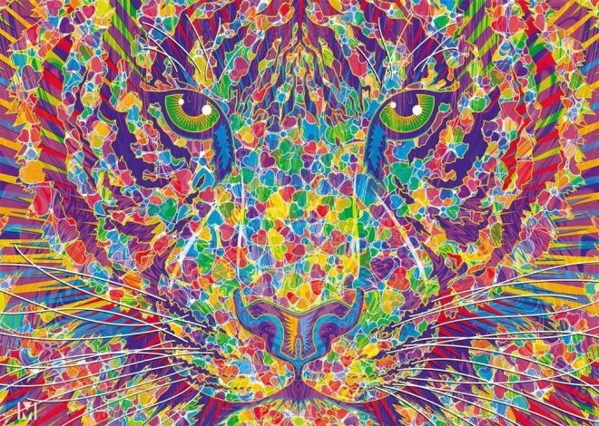 Puzzle Wildness in the Tiger's Heart 2000 Pieces