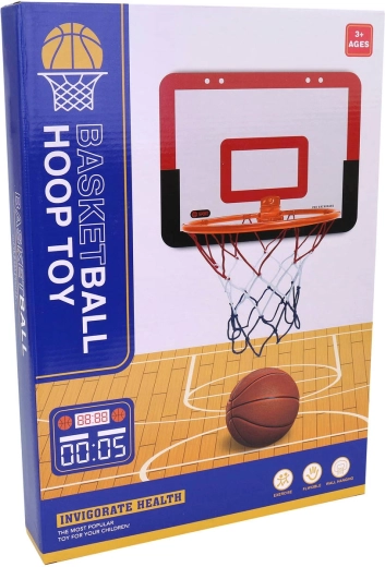 Детски баскетболен комплект с кош, топка и помпичка 40 × 26 cm