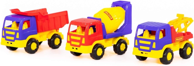 Children’s construction vehicle set – 3 pcs