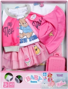 BABY born пътнически аутфит за кукли 43 см