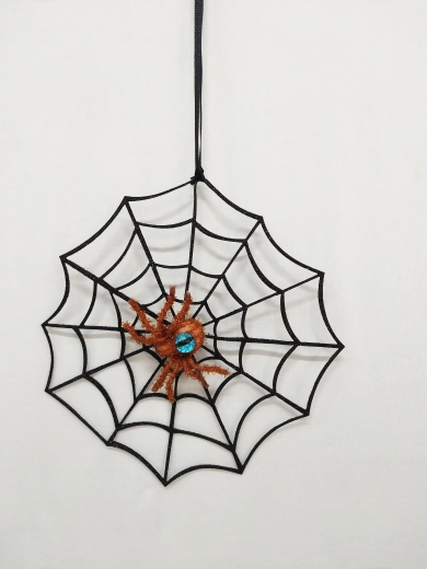 Sparkys Spider in Web 20 cm