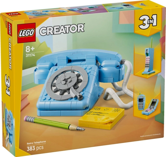 LEGO Creator 3-in-1 Retro Telephone