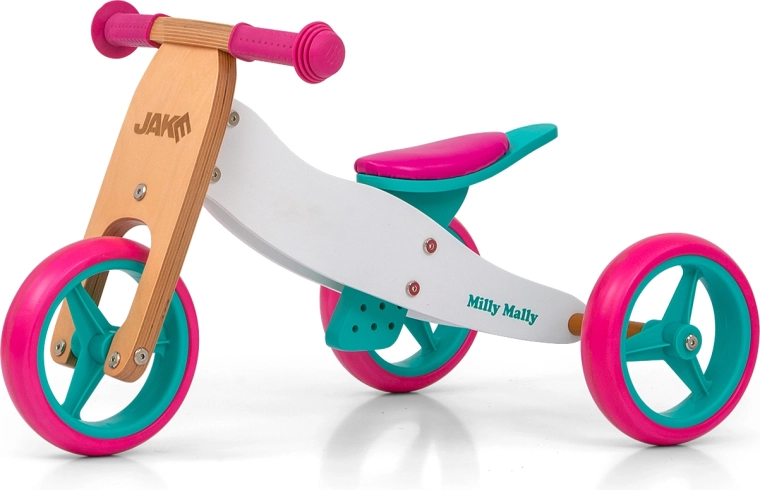 Детско баланс колело Milly Mally Jake 2 в 1 Classic Candy