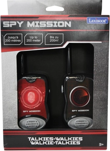Детски уоки-токи Lexibook SPY MISSION с обхват 200 м