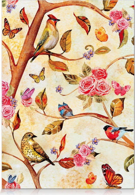 STAR пъзел Шчебетани във ветвите – 300 части