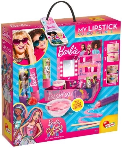 Barbie сменя цвета – комплект за изработка на гланцове за устни