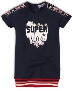 Детска рокля Dirkje sporty superstar navy