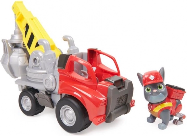 RUBBLE & CREW Кран-камион на Charger с щипка – строително превозно средство с фигурка