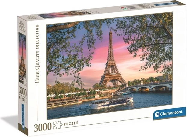 Пъзел Clementoni High Quality Collection „Желязната лейди“ в розово – 3000 части
