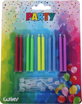 Свещи с цветен пламък