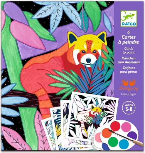 Jungle palette painting Djeco