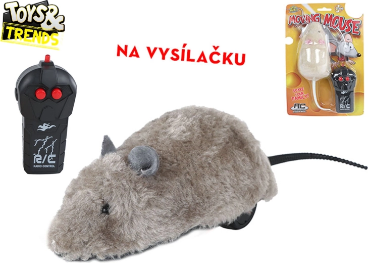 Toys&Trends RC плюшена мишка 2,4 GHz – забавна играчка с дистанционно управление