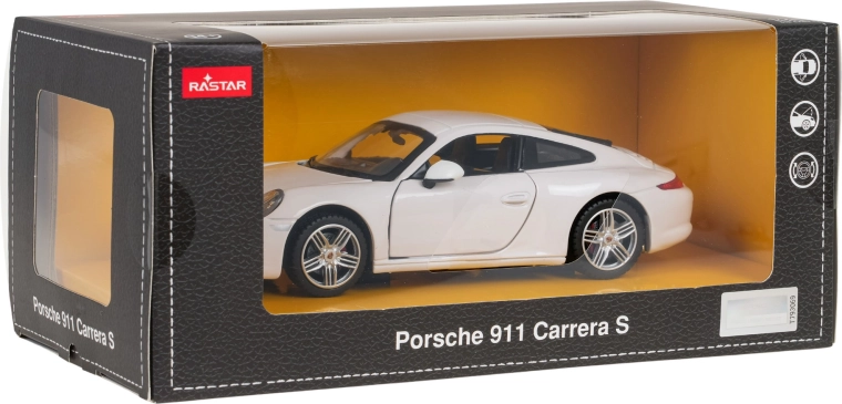 Метален модел 1:24 PORSCHE 911 Rastar – бял