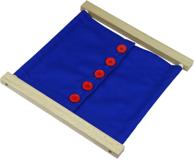 Montessori Dressing Frame with Large Buttons