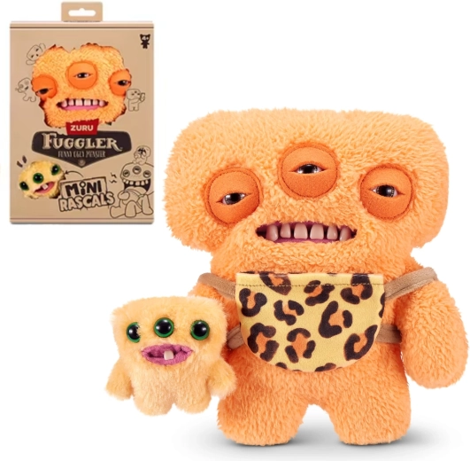 Spin Master Fuggler mini rascals annoyed alien + baby fugg (double trouble) - 1 брой