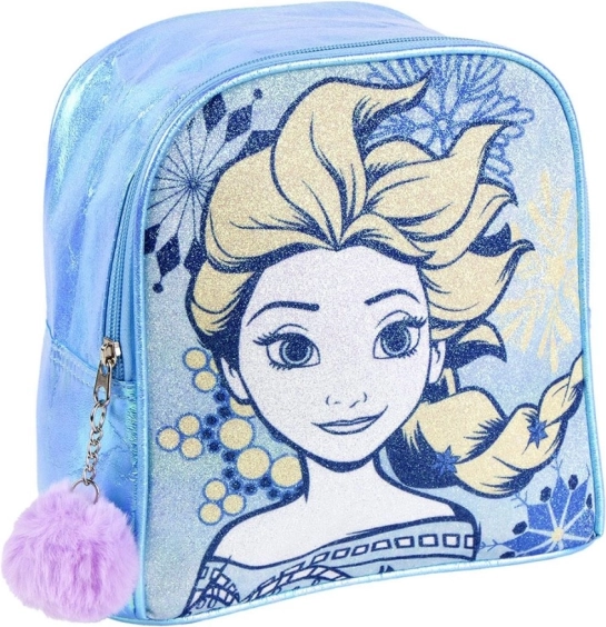 Sparkly kids' backpack with Frozen applications