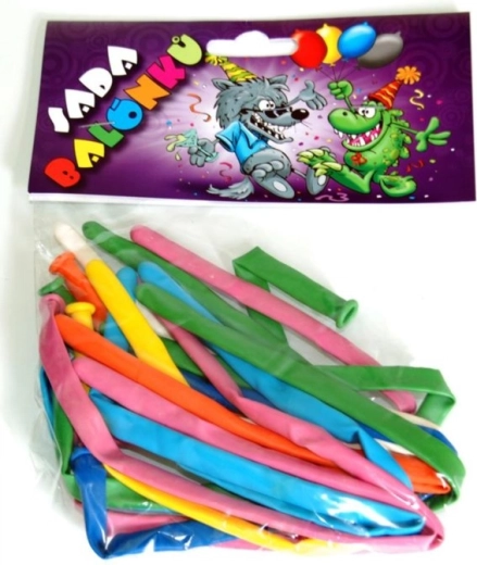 Inflatable modeling balloons - set of 12 pcs