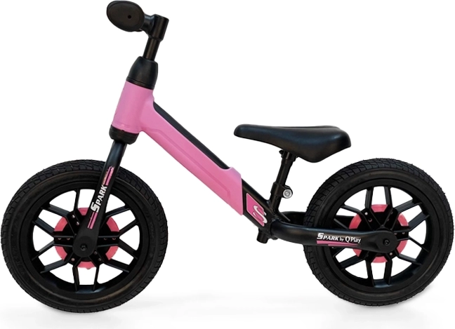 Детско балансиращо колело Qplay Spark pink