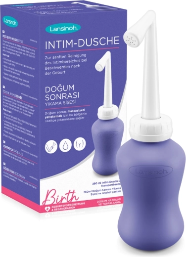 Lansinoh postpartum perineal spray – portable bidet bottle 360 ml