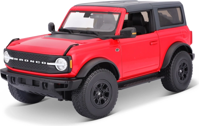 Maisto Ford Bronco Wildtrak Red 1:18