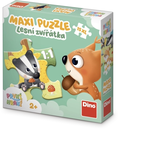 Puzzle Forest Animals XL 15 Pieces DINO