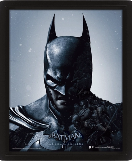 3D Picture of Batman in Frame