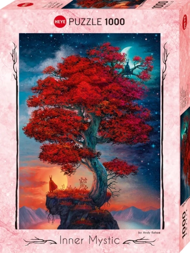HEYE Inner Mystic Puzzle: Light and Darkness, 1000 Pieces