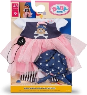 BABY born pirate dress 43 cm