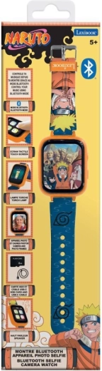 Детски смарт часовник Lexibook Naruto с Bluetooth, камера и 8GB карта
