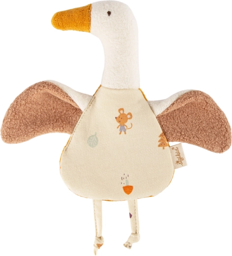 Sigikid първа гушкаща играчка гъска – шумяща играчка за бебета