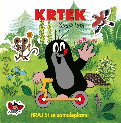 Албум със стикери Къртичето – играй и създавай картинки