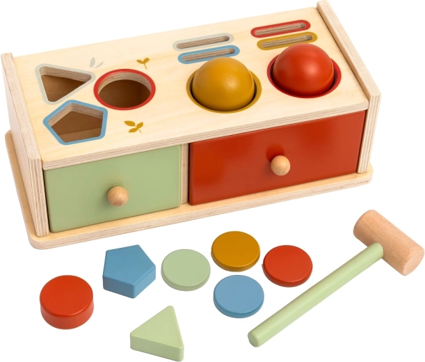 2Kids Toys hammering bench and shape sorter with drawers